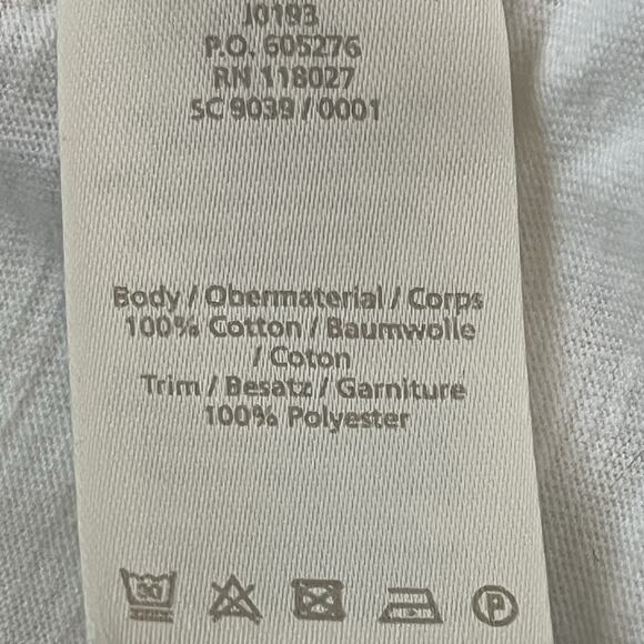 Boden Alison Tunic Top Sz L Pullover Tassels Embroidered Boho Coastal Blue White - Picture 10 of 11